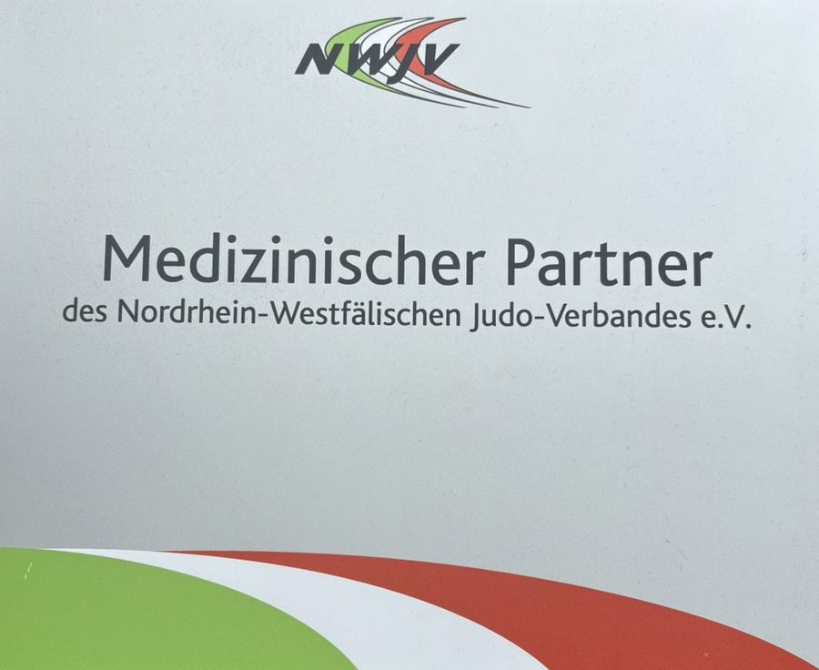 Urkunde: Medizinischer Partner des Nordrhein-Westfälischen Judo-Verbandes e.V.